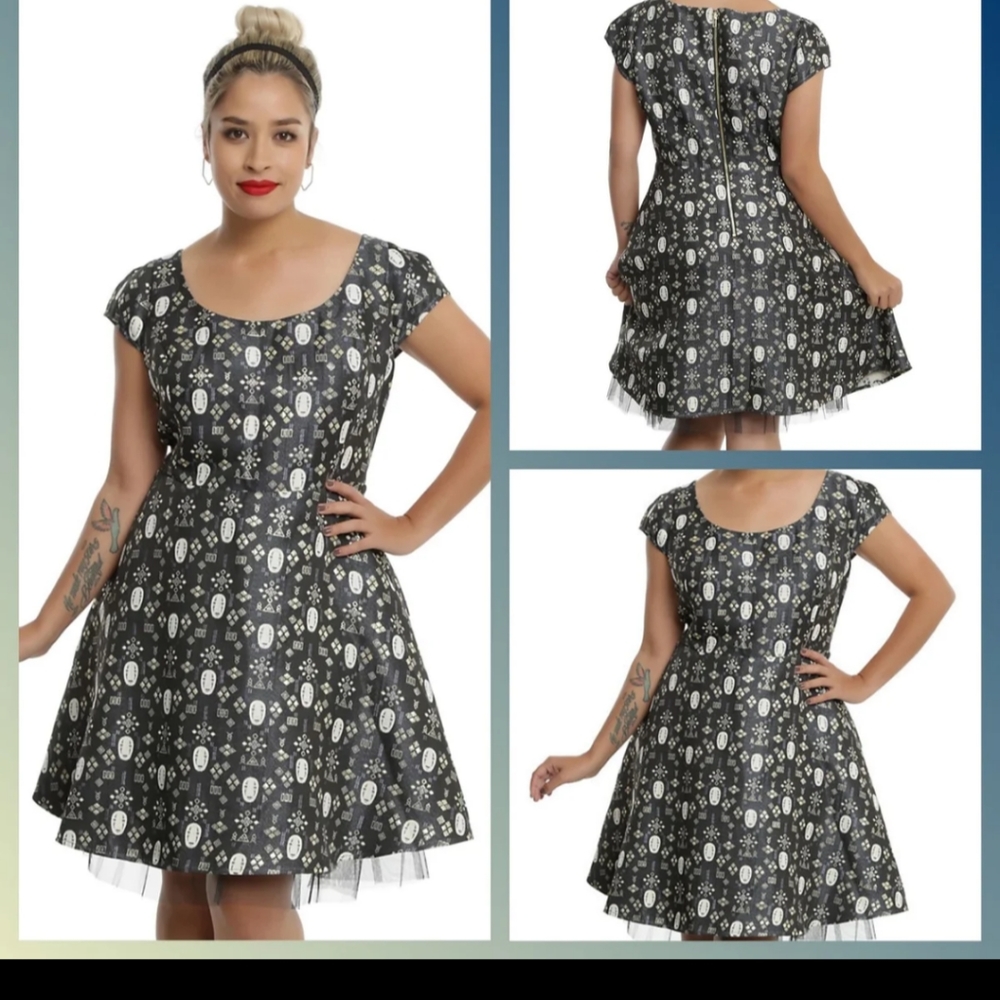 Her Universe spirited away no face dress studio ghibli